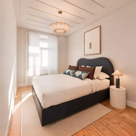 Lägenhet Luxury Duplex With Terrace & Sea Views Lisboa